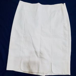 The Limited White Skirt